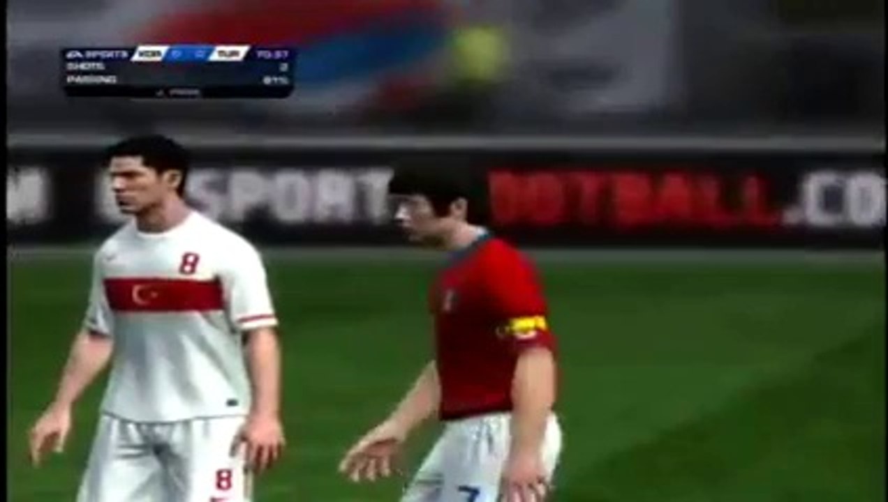 FIFA Dream Matches #3  South Korea vs. Turkey (FIFA 11) [REQUEST][240P]