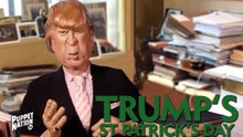 Donald Trump's St Patrick Day