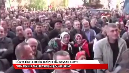 Dünya liderlerinin takip ettiği Başkan adayı!
