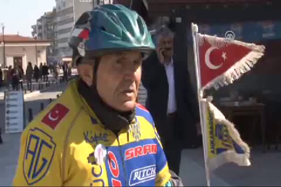 Çanakkale şehitleri anısına bisikletle 7 yılda...