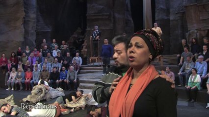 Aida (Verdi) - Répétitions et interview d'Isabelle Kabatu