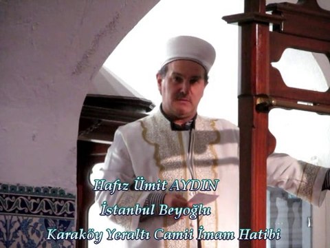 ÇANAKKALE - Cuma Hutbe'si - Yeraltı Camii İmam Hatibi / Hafız Ümit AYDIN