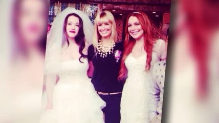 Lindsay Lohan's "Train Wreck" Appearance on 2 Broke Girls