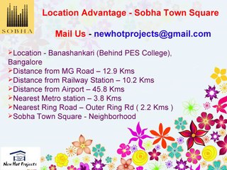 Sobha Town Square Banashankari In Bangalore