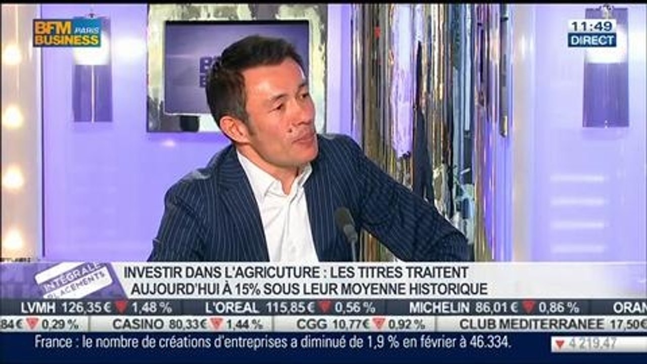 Pourquoi et comment investir dans les équipements agricoles ?: Olivier Ken, dans Intégrale Placements – 14/03