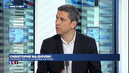 Christophe Najdovski est "Le Grand Témoin" de Michel Field sur LCI