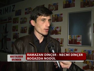 BOĞAZDA NODÜL RAHATSIZLIĞI VARDI ŞİFALI BİTKİLERİ KULLANDI