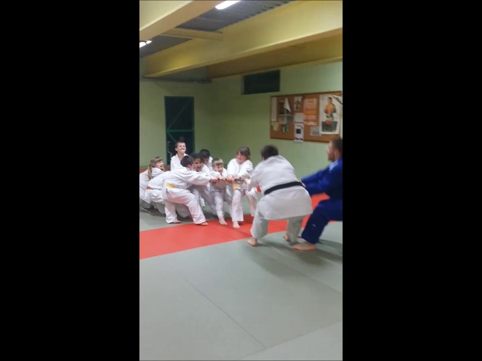 Fin entraînement judo