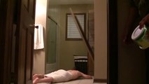 Brutal Buttered Shower Floor Faceplant HD