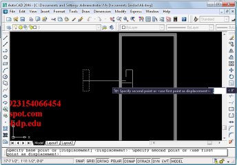 How to make door in autocad 2d ohd 6