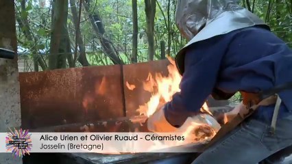 Céramistes Raku - Alice URIEN et Olivier RUAUD