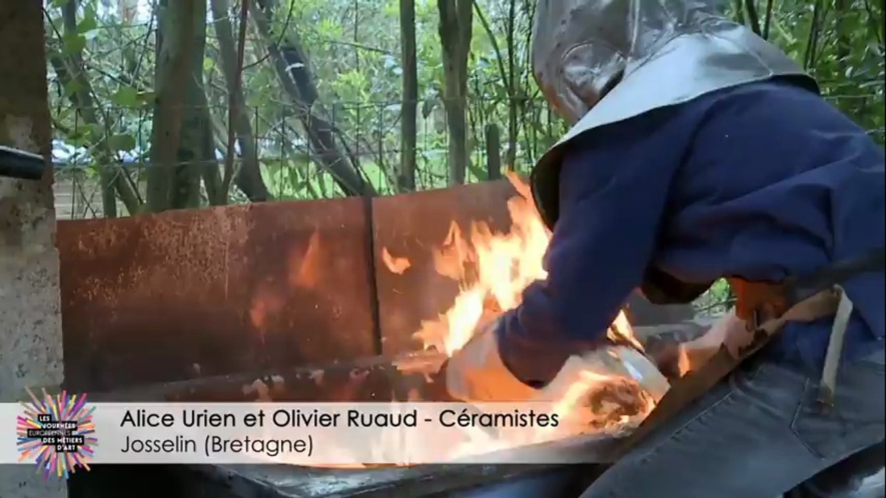 Céramistes Raku - Alice URIEN et Olivier RUAUD