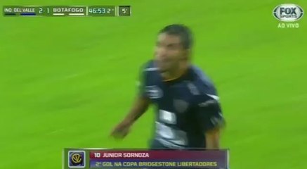 Sornoza fait plier Botafogo