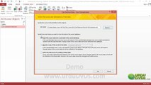 15. MS.Access 2013 in Urdu - Importing Excel File into Access