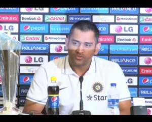 FINALLY Dhoni speaks on Indias poor show