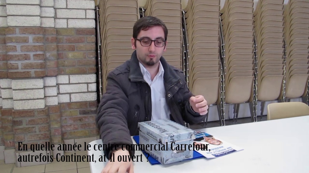 Question piège à Alexis Salmon, candidat FN aux municipales de Wasquehal.