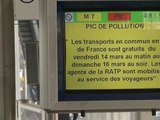 Pollution: les Franciliens profitent de la gratuité des transports en commun jusqu'à dimanche - 14/03