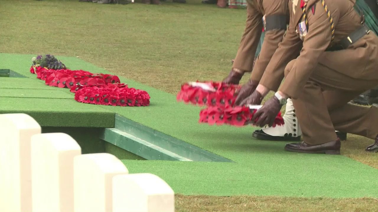 Pas-de-Calais: des soldats britanniques de 14-18 inhumés