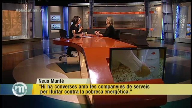 TV3 - Els Matins - Neus Munté: La proposta de pacte compta amb un pressupost de 850 milions d'eur