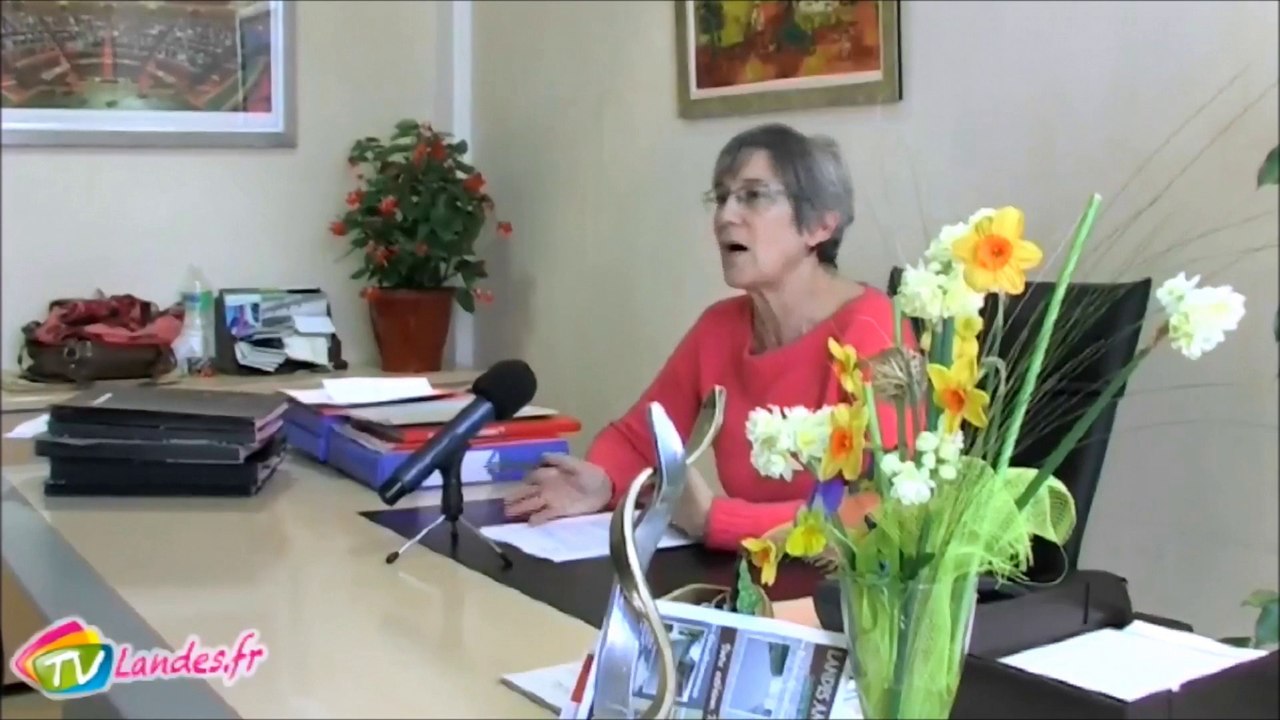 interview Cathy Delmon par tv landes