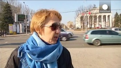 Donetsk'de hayat normale döndü
