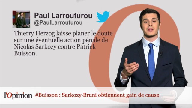 #tweetclash : #Buisson : Sarkozy-Bruni obtiennent gain de cause