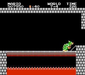 How To Beat World 7-4 in Super Mario Bros HD 1080p