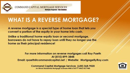 Reverse Mortgage Naperville Illinois