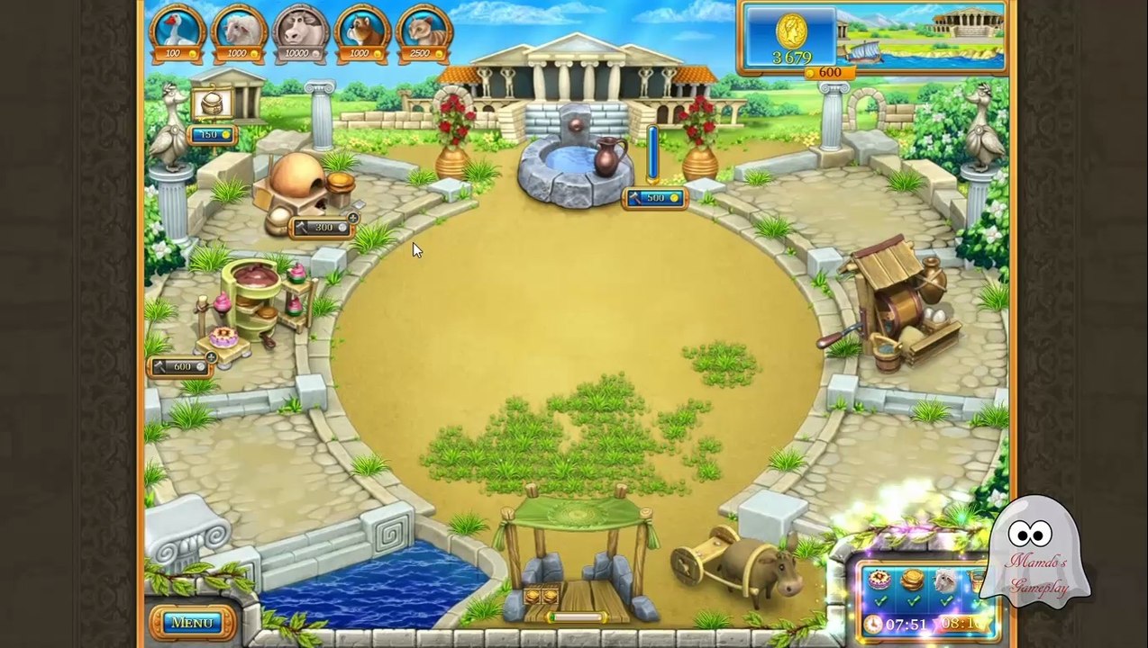 Farm Frenzy Ancient Rome - Gameplay - Chapter 1 (Level 12) - HD (720p)