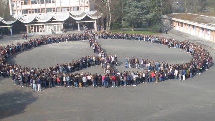 Arras: Flash mob au lycée Guy Mollet