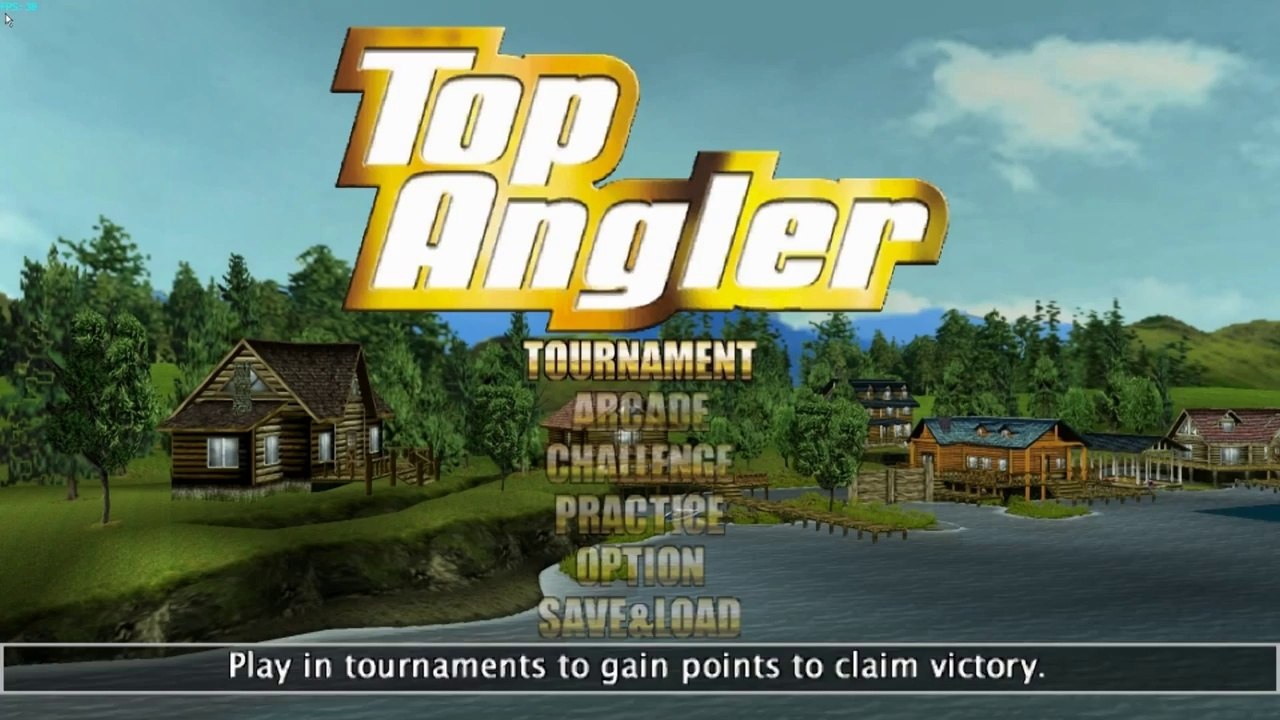 Top Angler HD on Dolphin Emulator (Widescreen Hack)