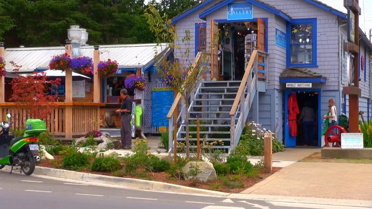 Around the Town of Tofino on Pacific Rim.