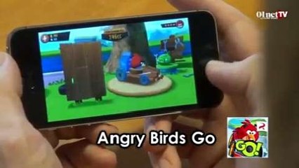 Angry Birds Go : Faites la course avec les angry birds - Le test de l'appli smartphone par 01netTV