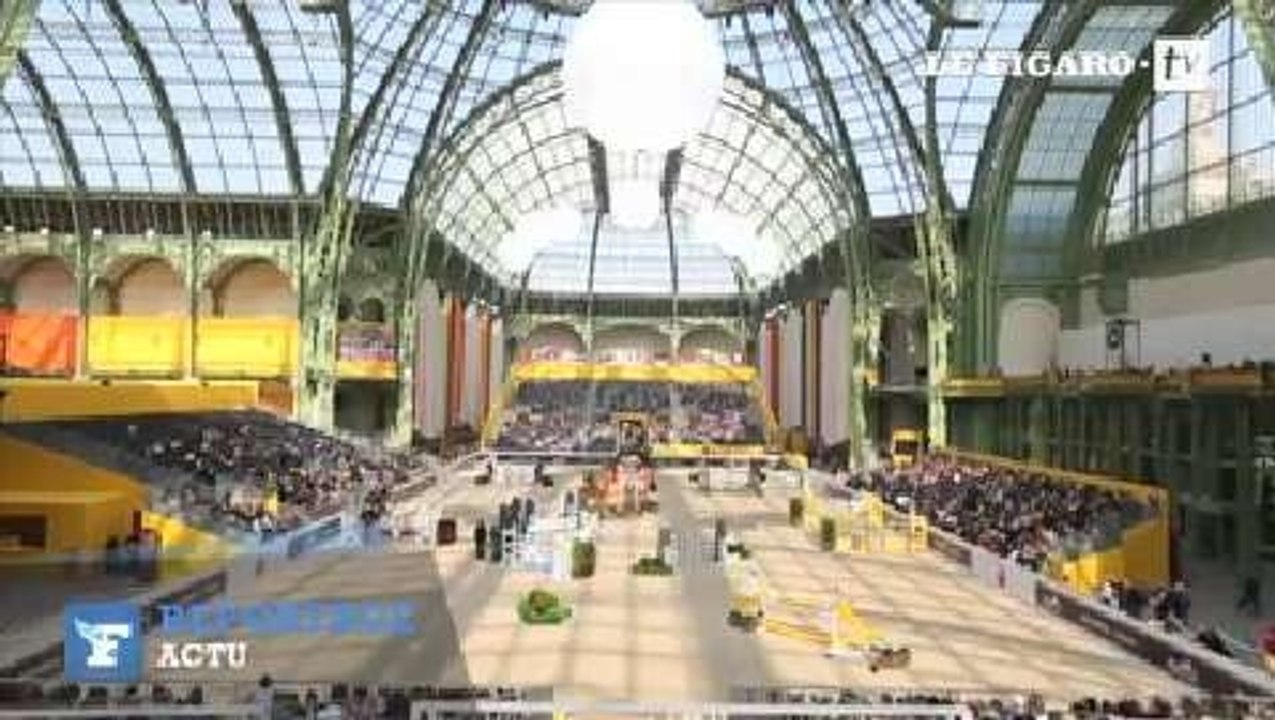 Dans les coulisses du Saut Hermès, au Grand Palais