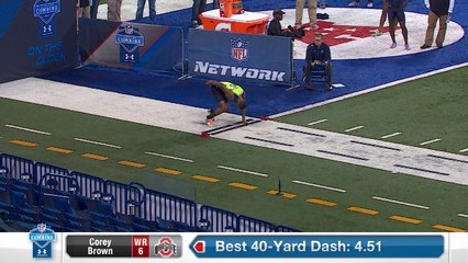 2014 Combine workout: Corey Brown