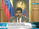 Maduro advierte que tomará 