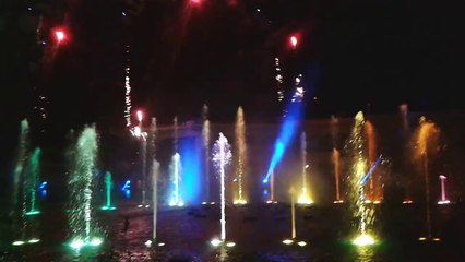 Magnifique feu d'artifice