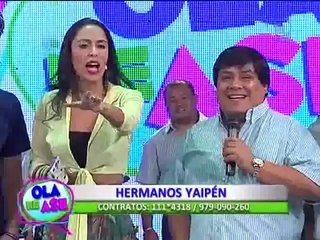 En la voz de Ángelo Fukuy Los Hermanos Yaipén nos cantan su tema 'Fuera' (1/2)