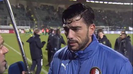 25-01-2014  Gaven het in de eerste helft weg