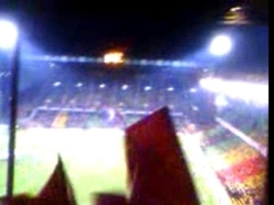 la lensoise avec le tifo géant