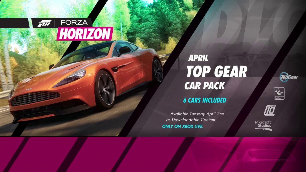 Forza Horizon April Top Gear Car Pack Video Dailymotion