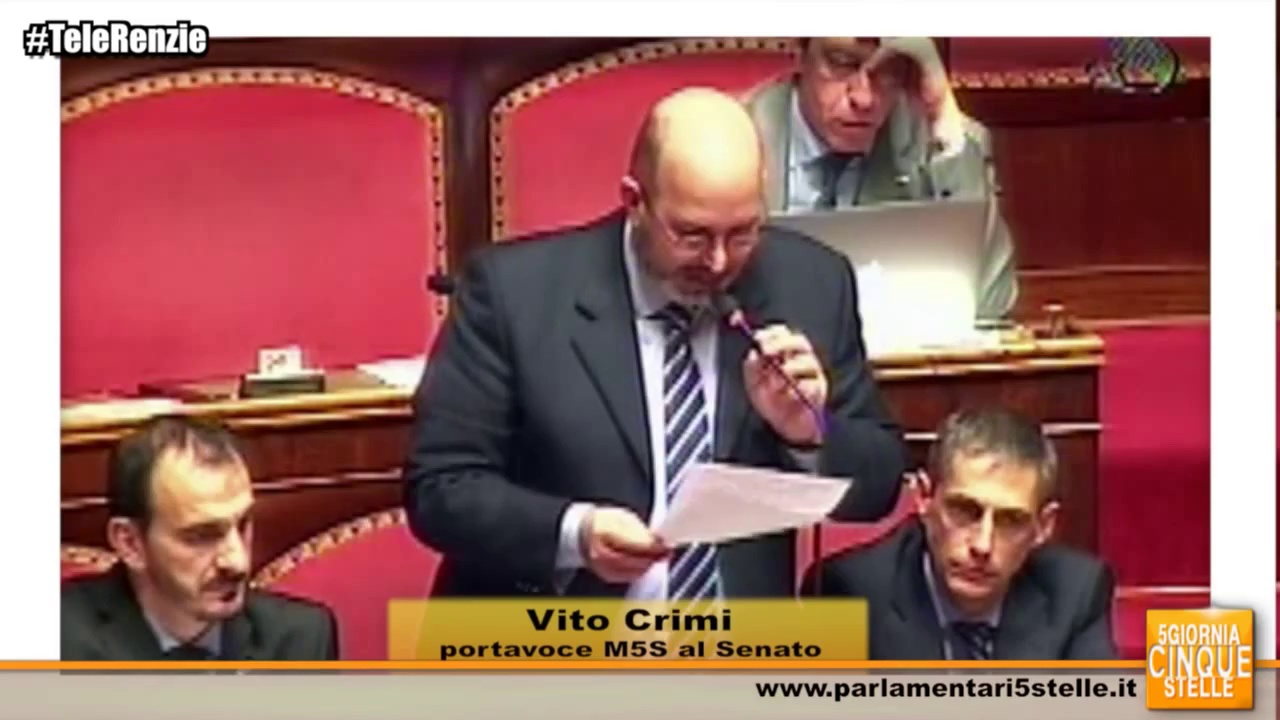Video M5S #5giornia5stelle\/33 - #teleRenzie - 14\/03\/2014 - MoVimento 5 Stelle