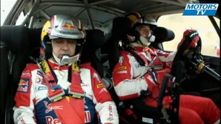 2012 WRC Rally di Sardegna - SS3 Loeb and Neuville Crash