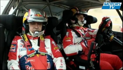 2012 WRC Rally di Sardegna - SS3 Loeb and Neuville Crash