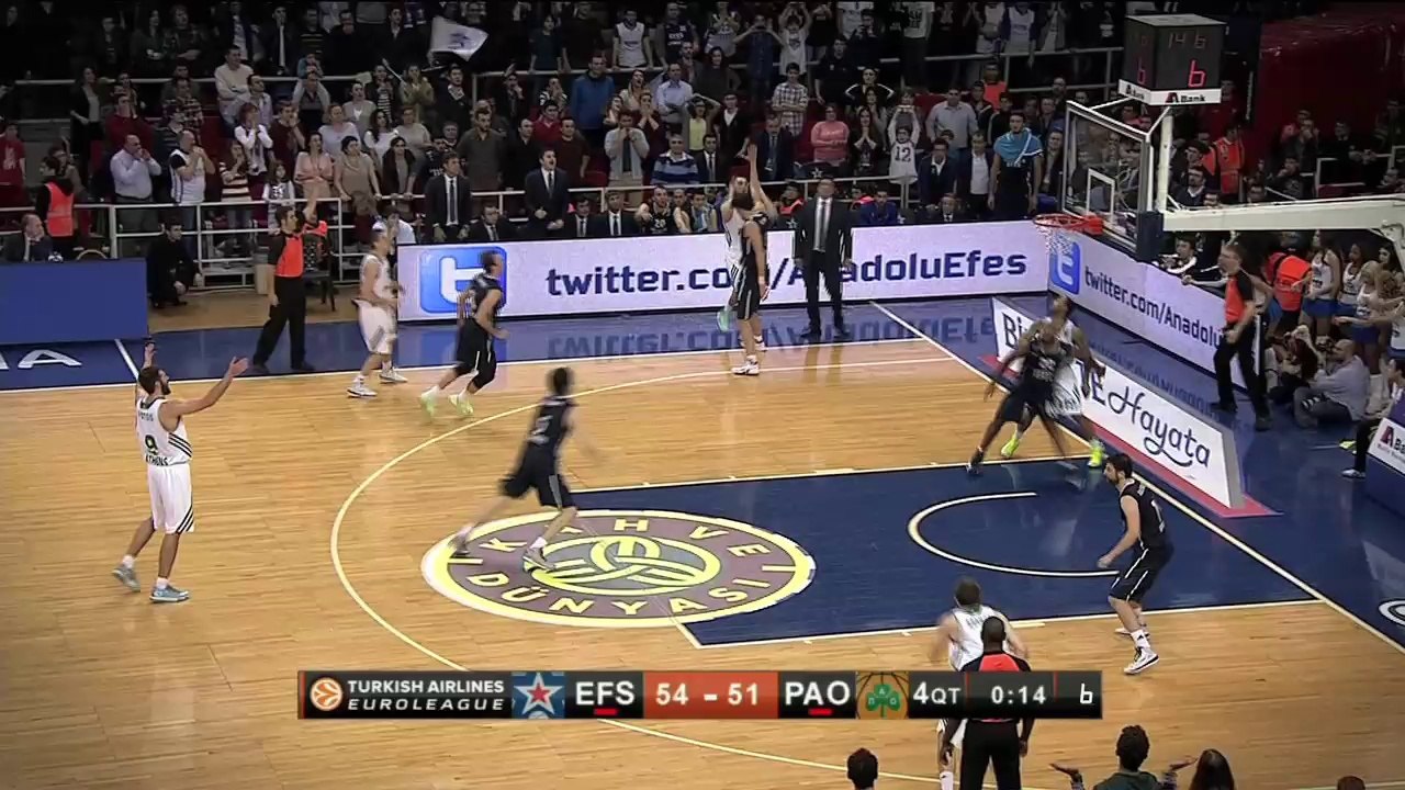 Play of the night: Jonas Maciulis, Panathinaikos Athens