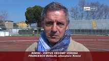 Icaro Sport. Rimini-Virtus Vecomp Verona, intervista a Buglio