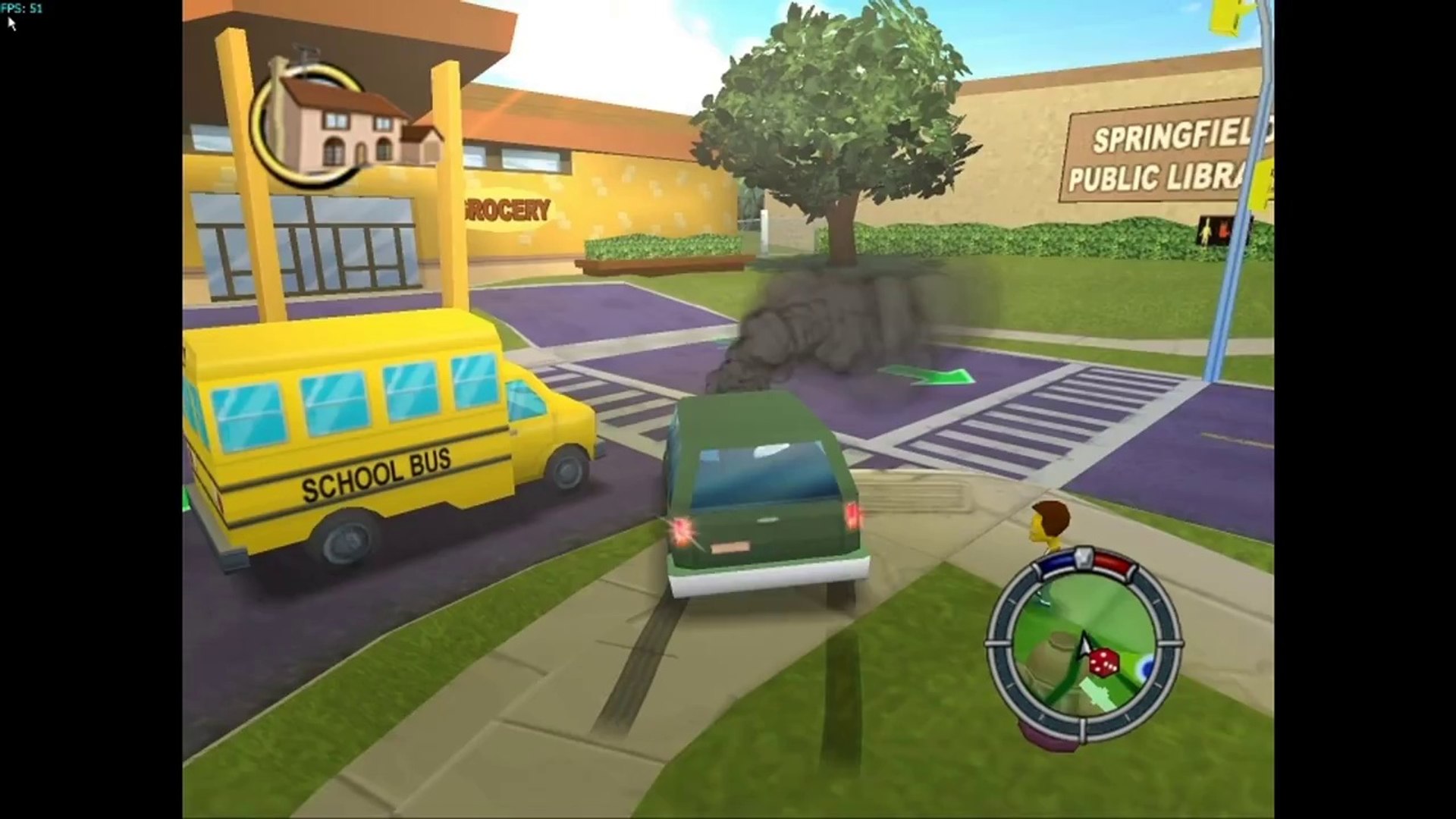 Simpsons hit and run 1080p mod