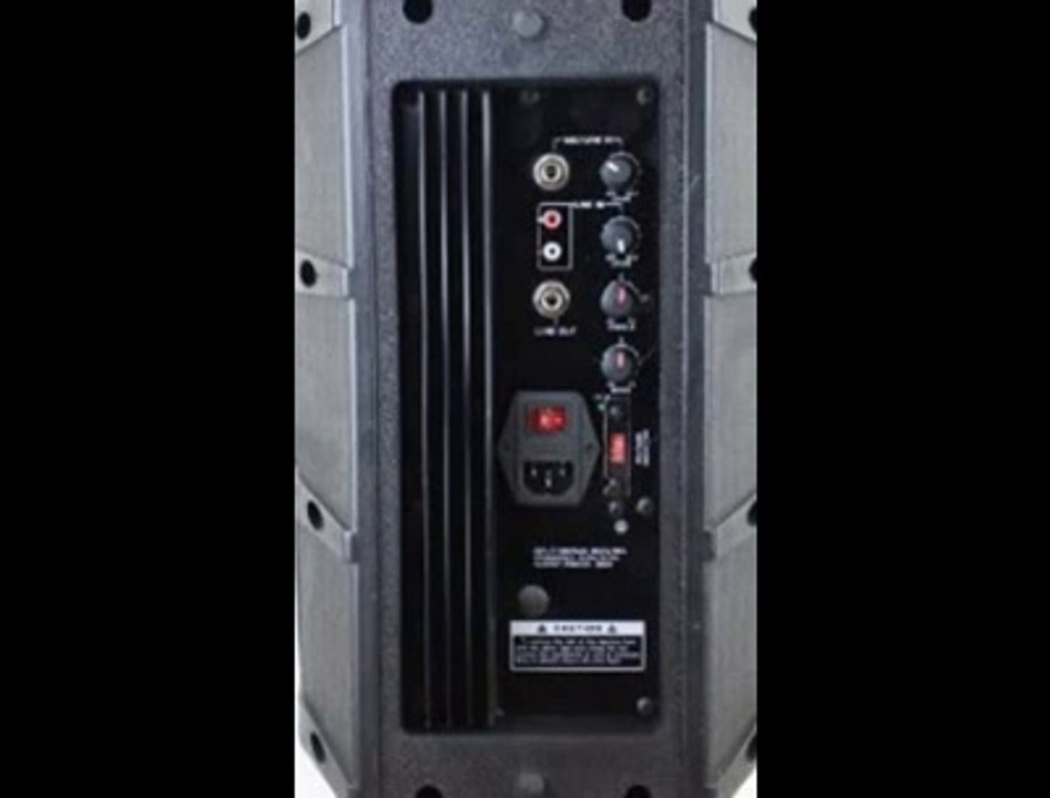 Hisonic PA-687S 150-Watt Portable PA System with Dual VHF Wireless Microphone System