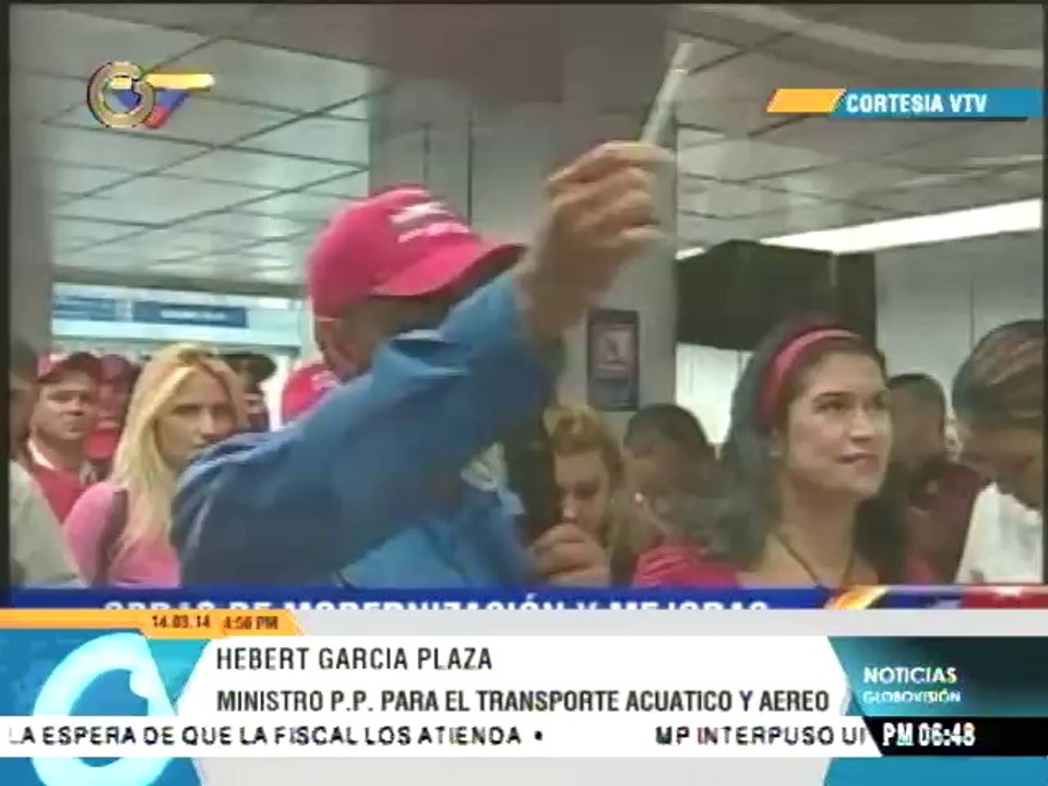 García Plaza inauguró obras de modernización al aeropuerto "José Tadeo Monagas"