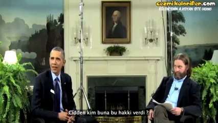 Obama İle Zach Galifianakis'in Muhabbeti (Türkçe Altyazılı)